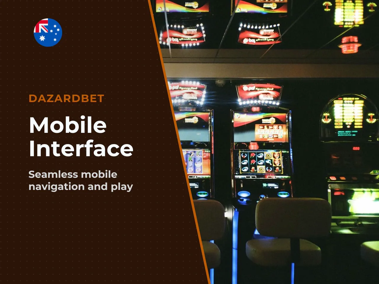 Dazardbet Touch Interface Navigation and Gameplay
