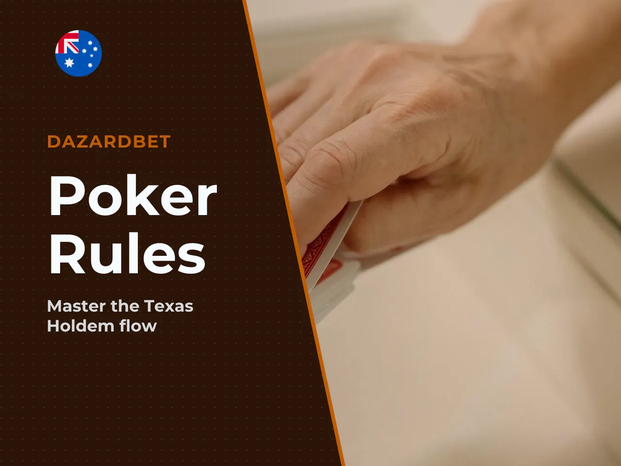 Texas Hold'em street by street. Each