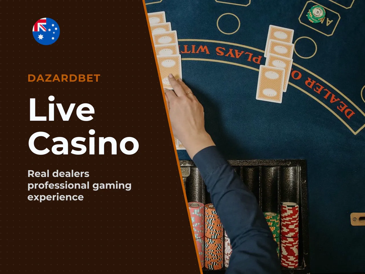 Dazardbet Live Games and Live Dealer