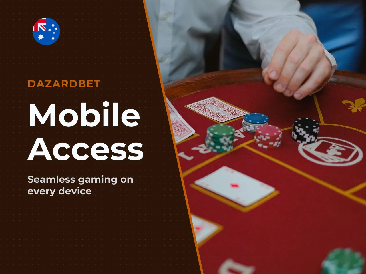 Dazardbet App, Browser Mobile Version and