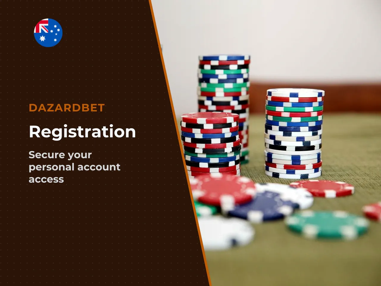 Registration prior to your first login